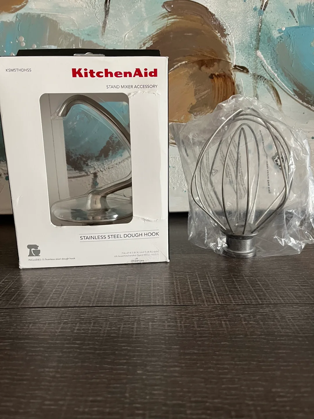 KitchenAid Dough Hook & Whisk Attachment thumbnail