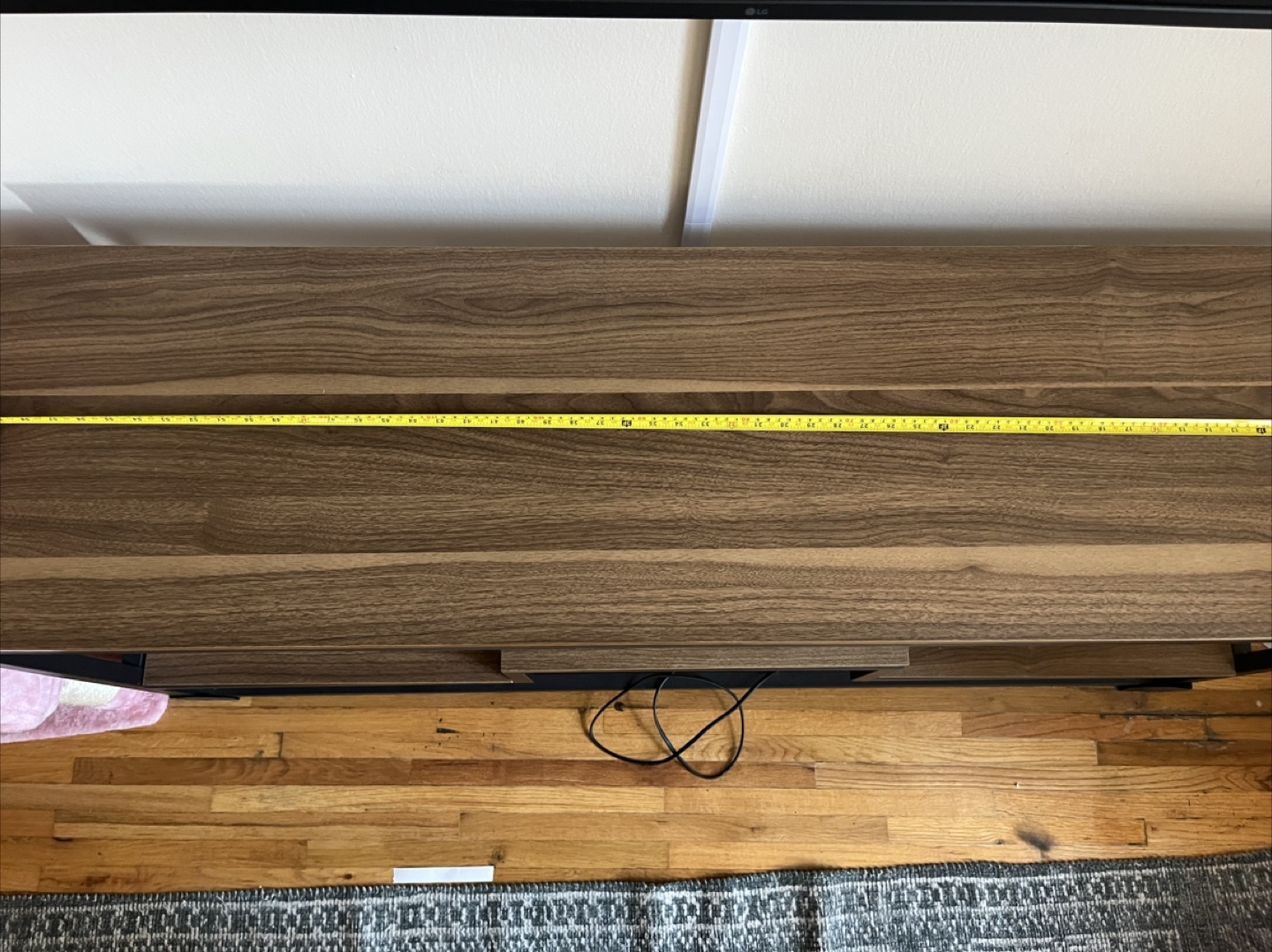 Brown & Black TV Stand - photo 2