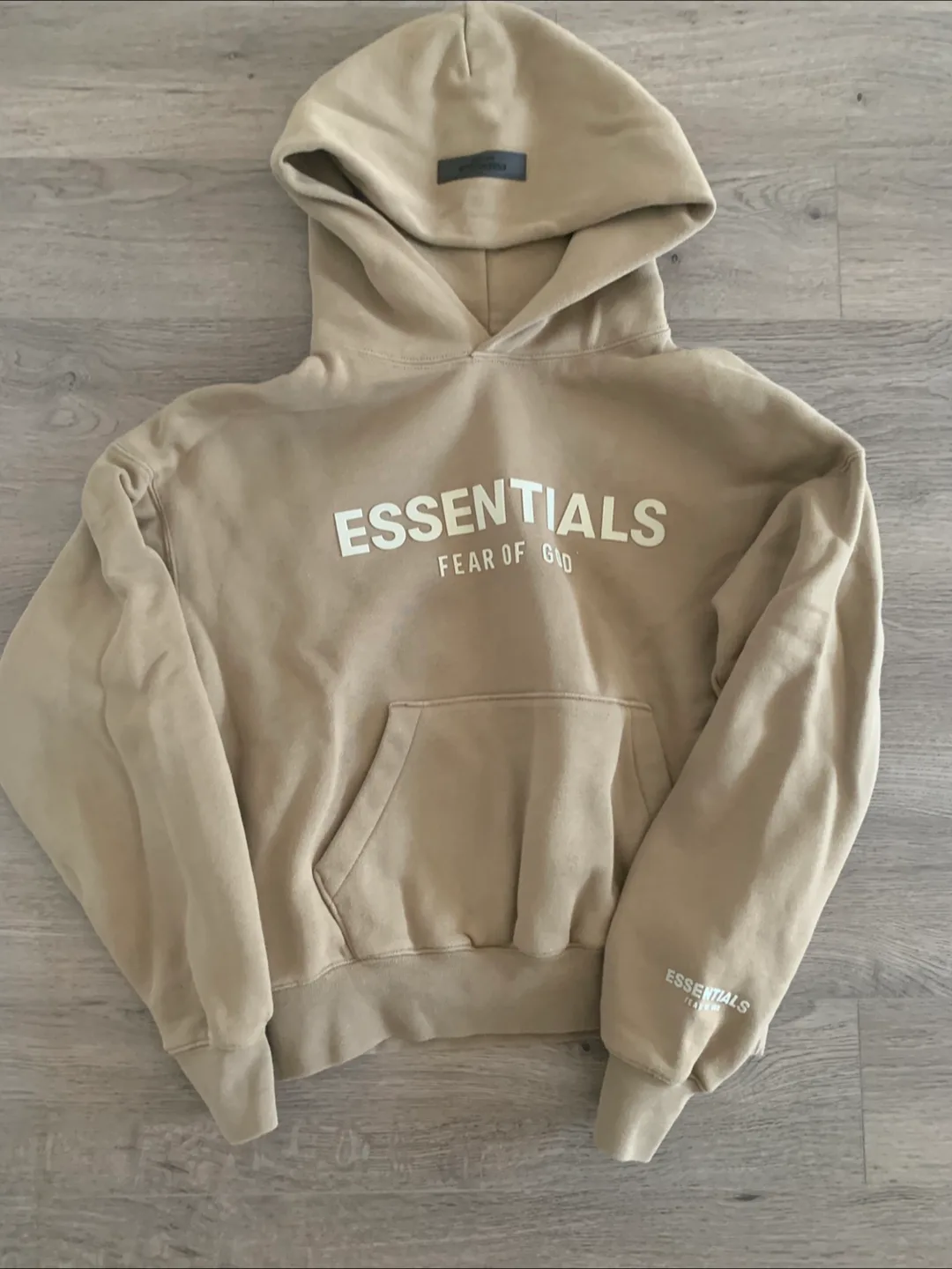Essentials Fear of God Hoodie(kids ) age 8 -10 thumbnail