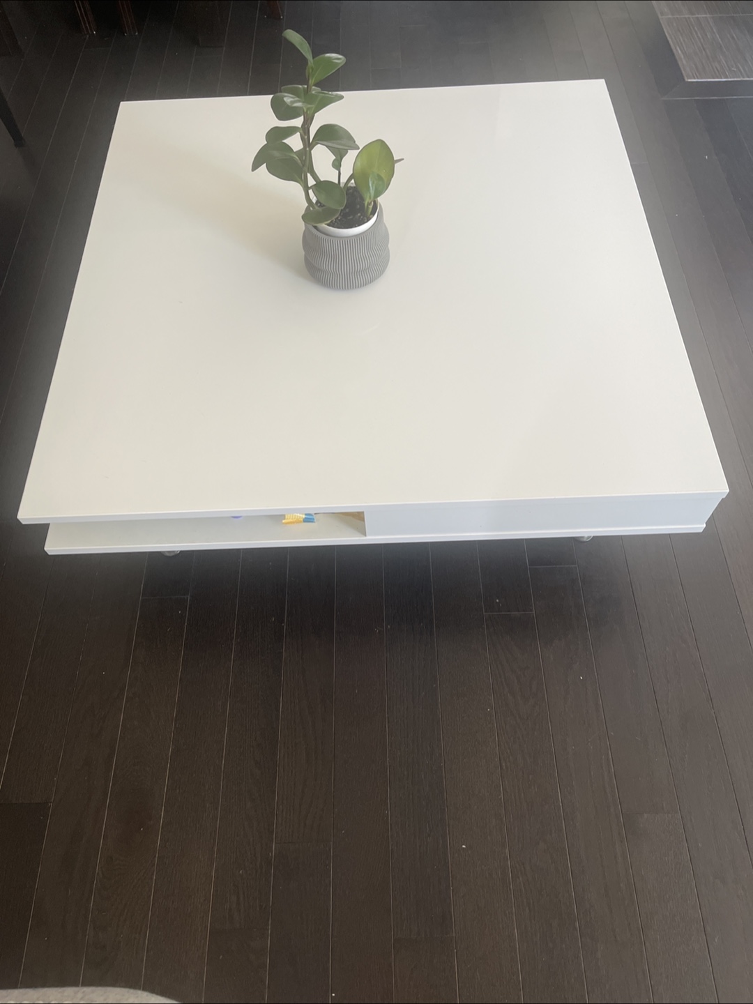 White Square IKEA Coffee Table