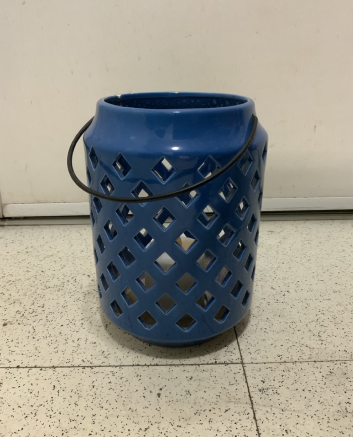 Blue Decorative Lantern