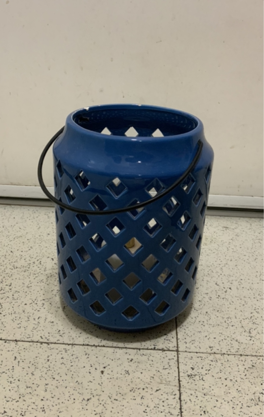 Blue Decorative Lantern - photo 2