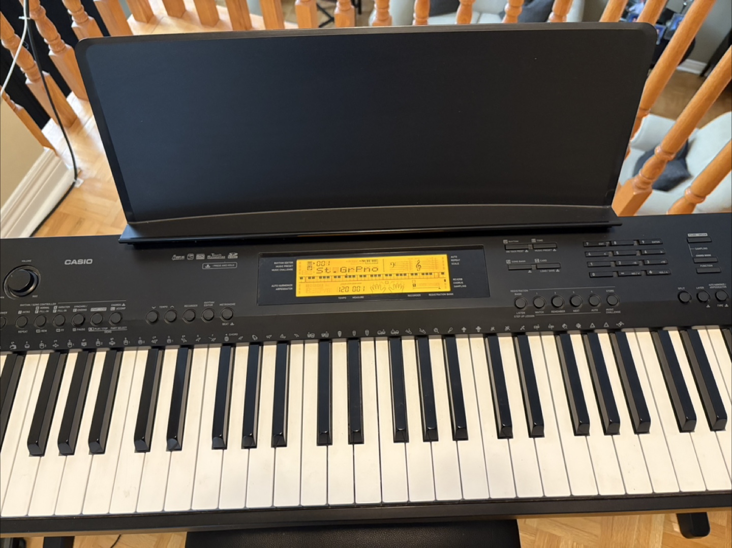 Casio CDP-220r Keyboard (Keyboard, Stool, Pedal, Power Source) - photo 2