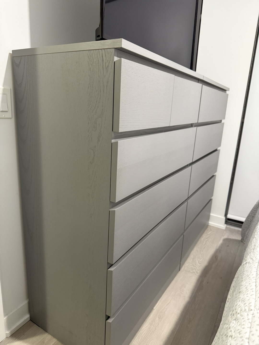 IKEA Hemnes Grey Dresser