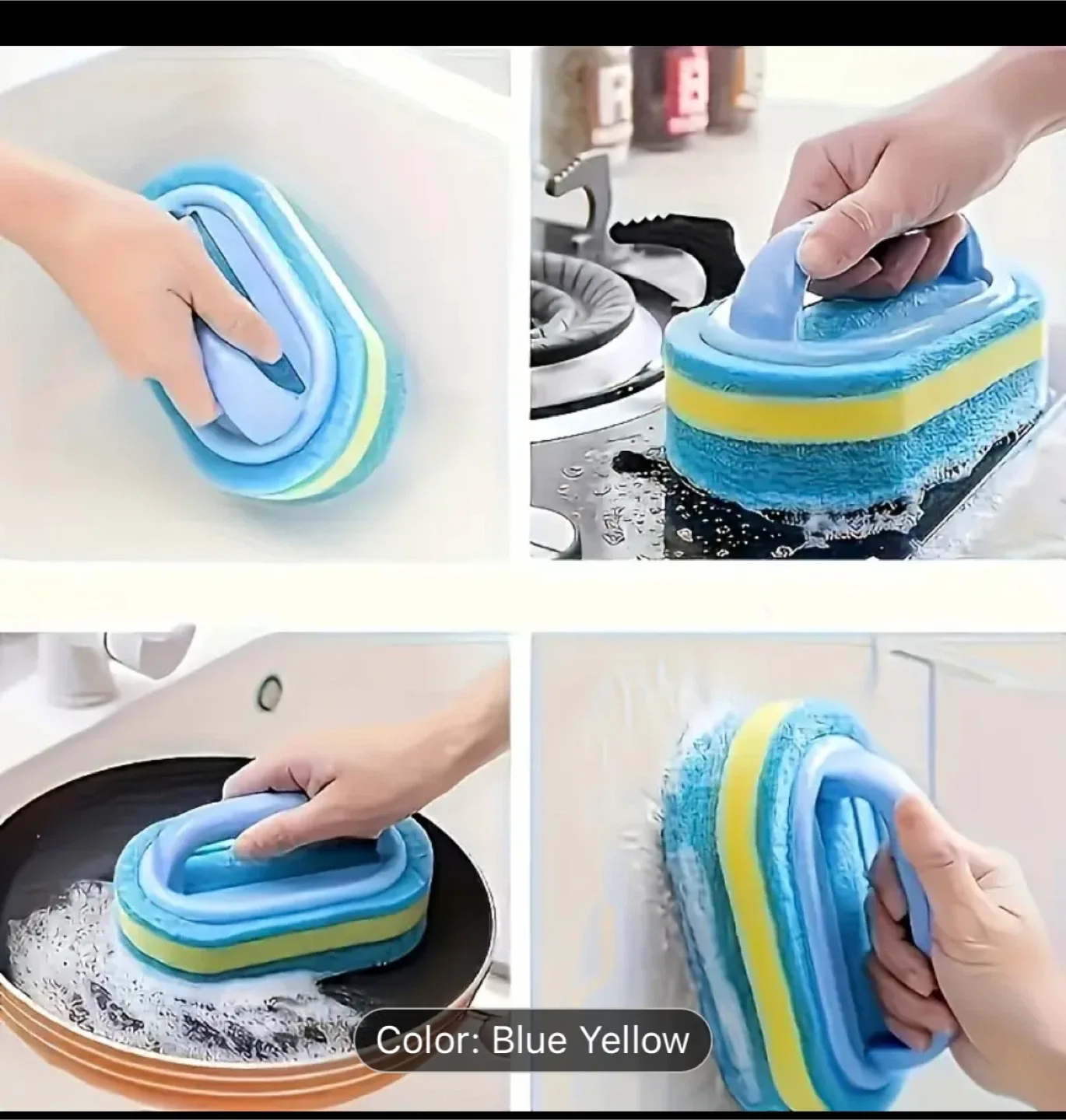 Cleaning Sponge Brush image indicator(2)