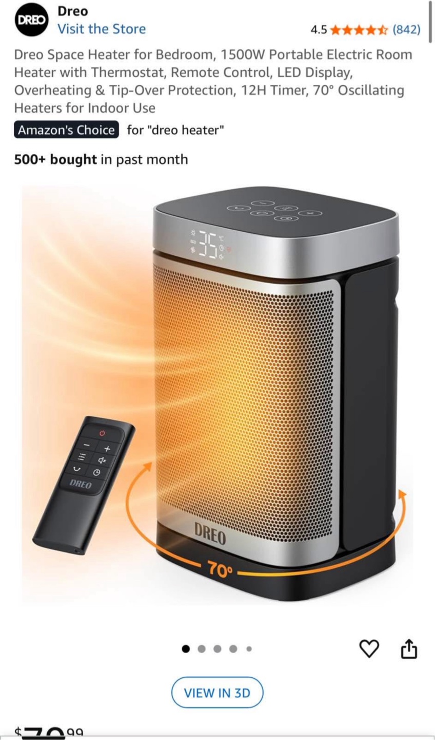 Dreo Space Heater