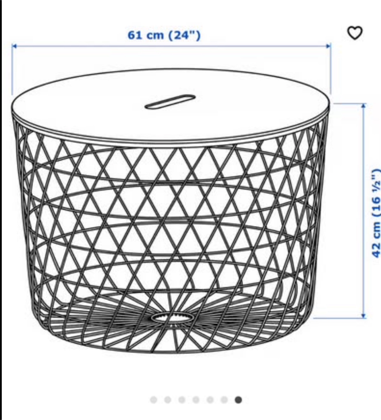 IKEA storage table - photo 3