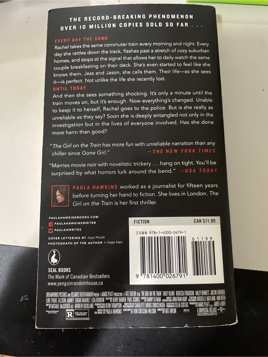 The Girl on the Train FREE BOOK by Paula Hawkins - photo 2