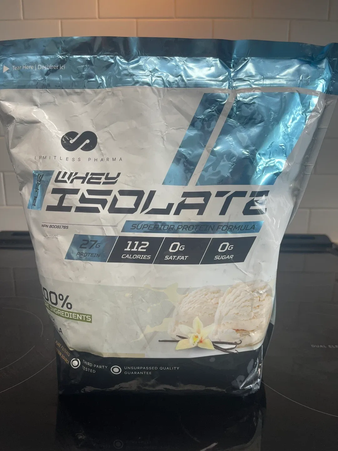 Limitless Pharma Pure Whey Isolate - vainilla thumbnail