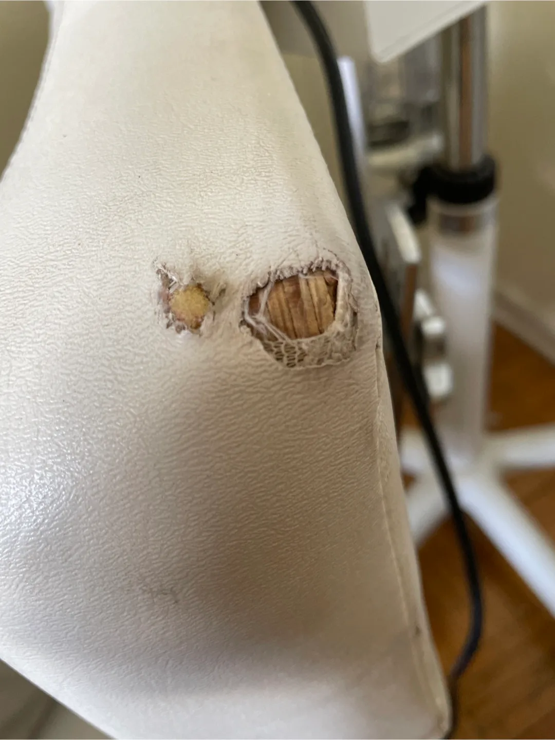 Silhouette-Tone White Adjustable Stool image indicator(4)