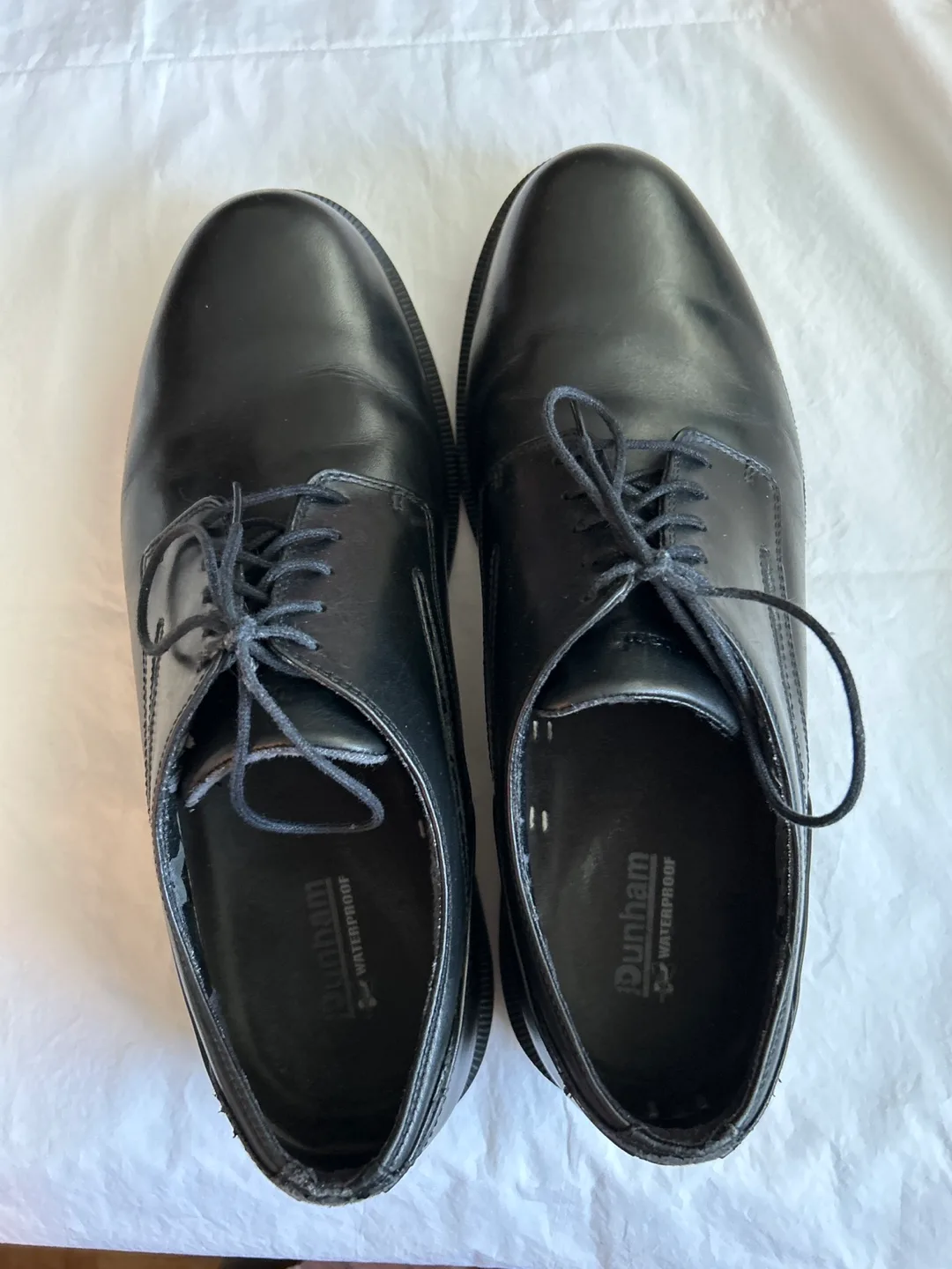 Dunham Waterproof Black Leather Dress Shoes image indicator(2)