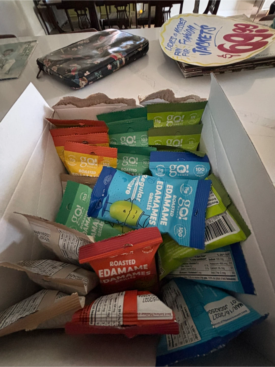 Go! Beanz Roasted Edamame Variety Pack