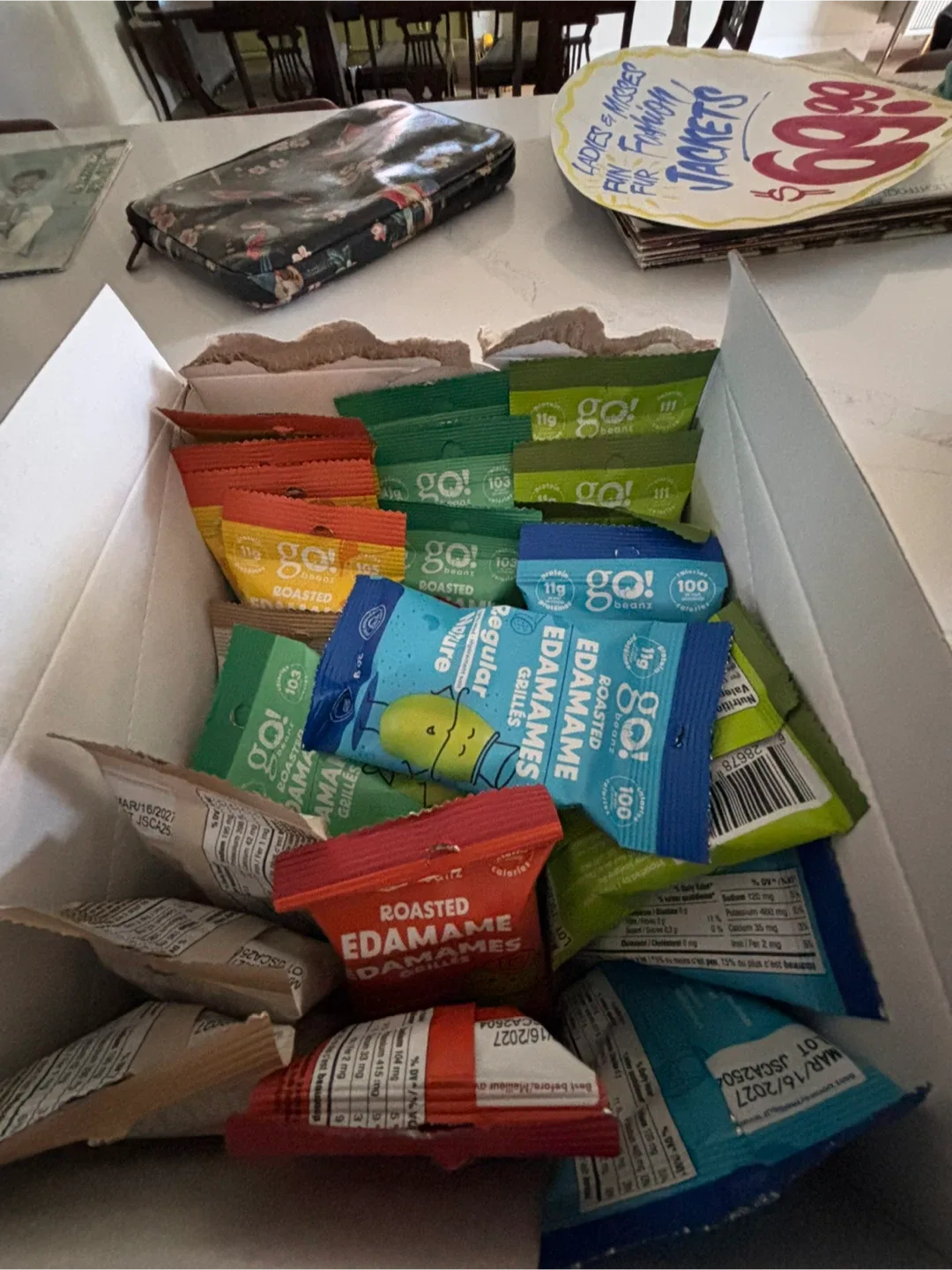 Go! Beanz Roasted Edamame Variety Pack thumbnail