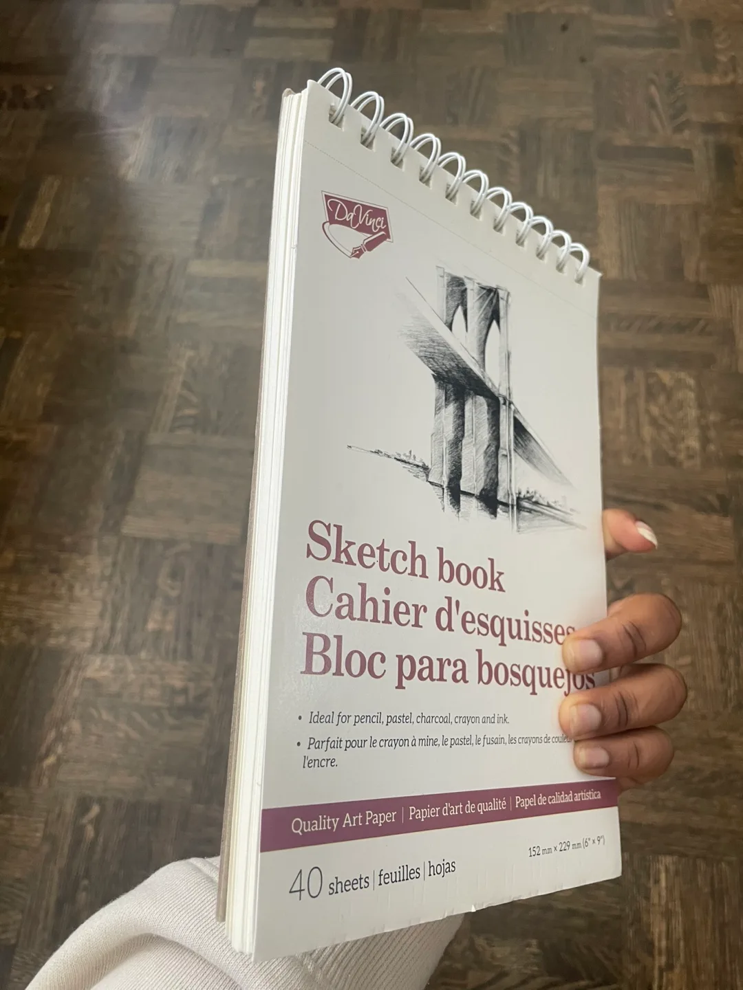 Da Vinci Sketch Book 6" x 9" image indicator(2)