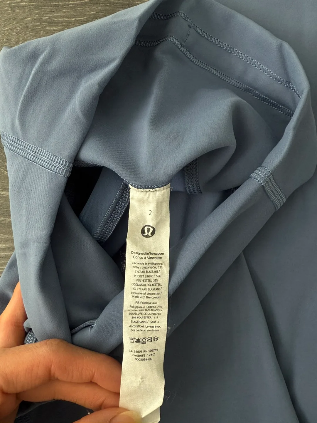 Lululemon Wunder Train High-Rise Crop 23" Size 2 image indicator(2)