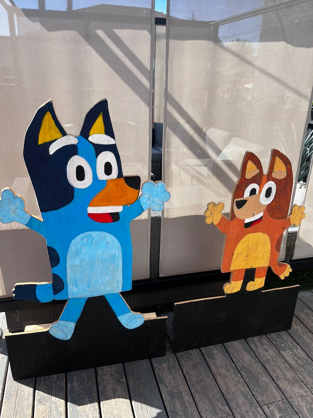 Bluey & Bingo Wooden Cutouts thumbnail