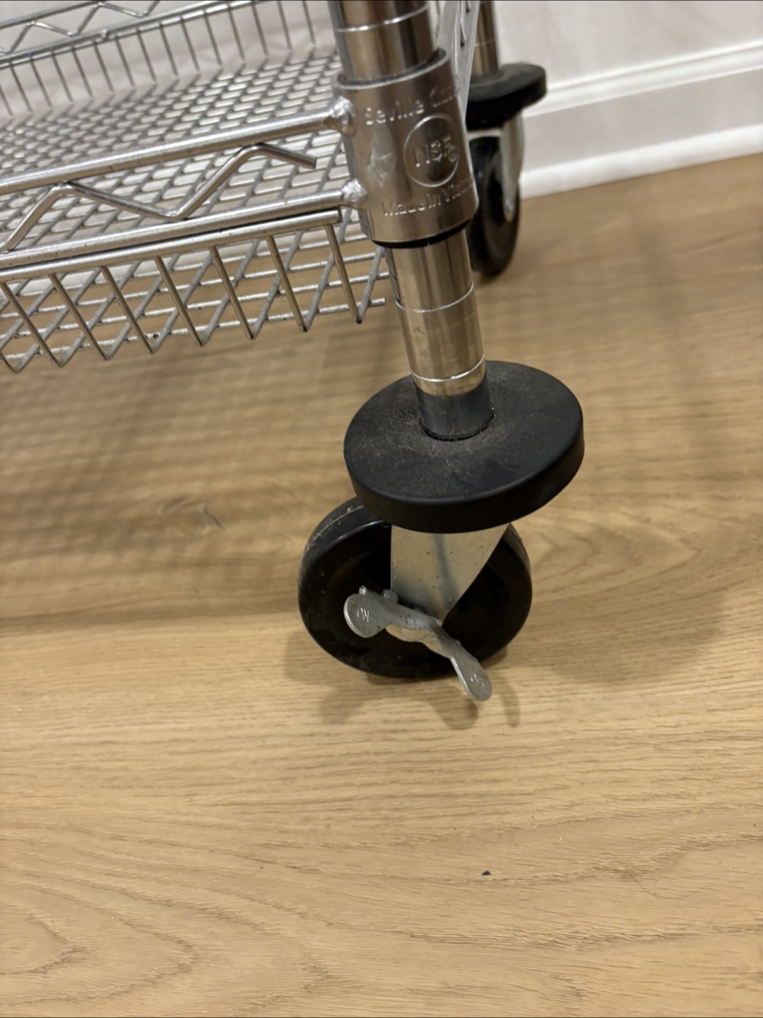 3-Tier Metal Wire Utility Cart - photo 3