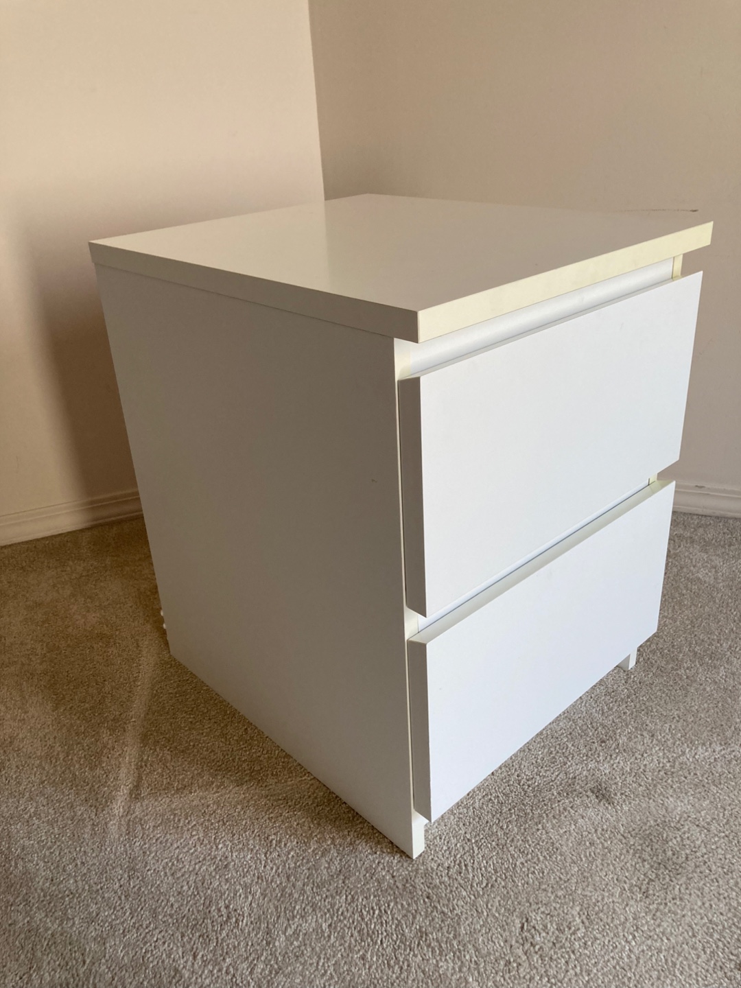 Two drawer nightstand