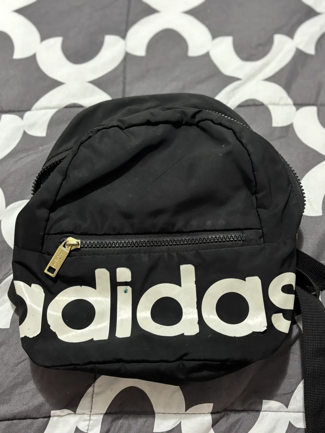 Adidas Black Mini Backpack