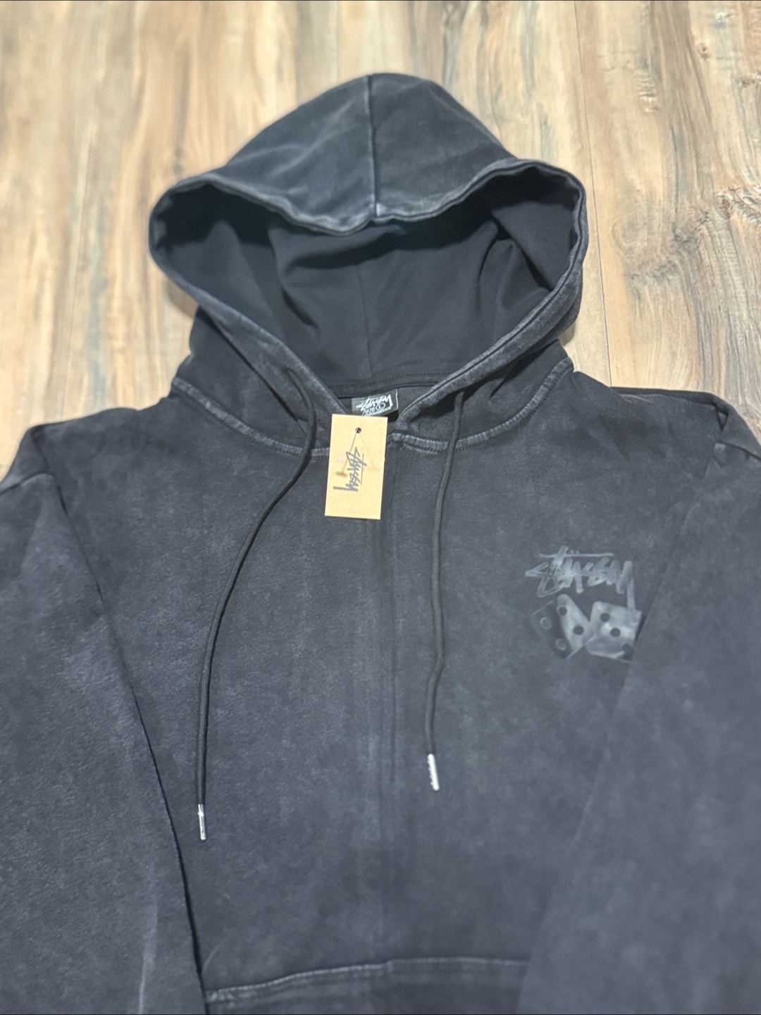 Stussy Dice Pigment Dyed Zip Hoodie - photo 5