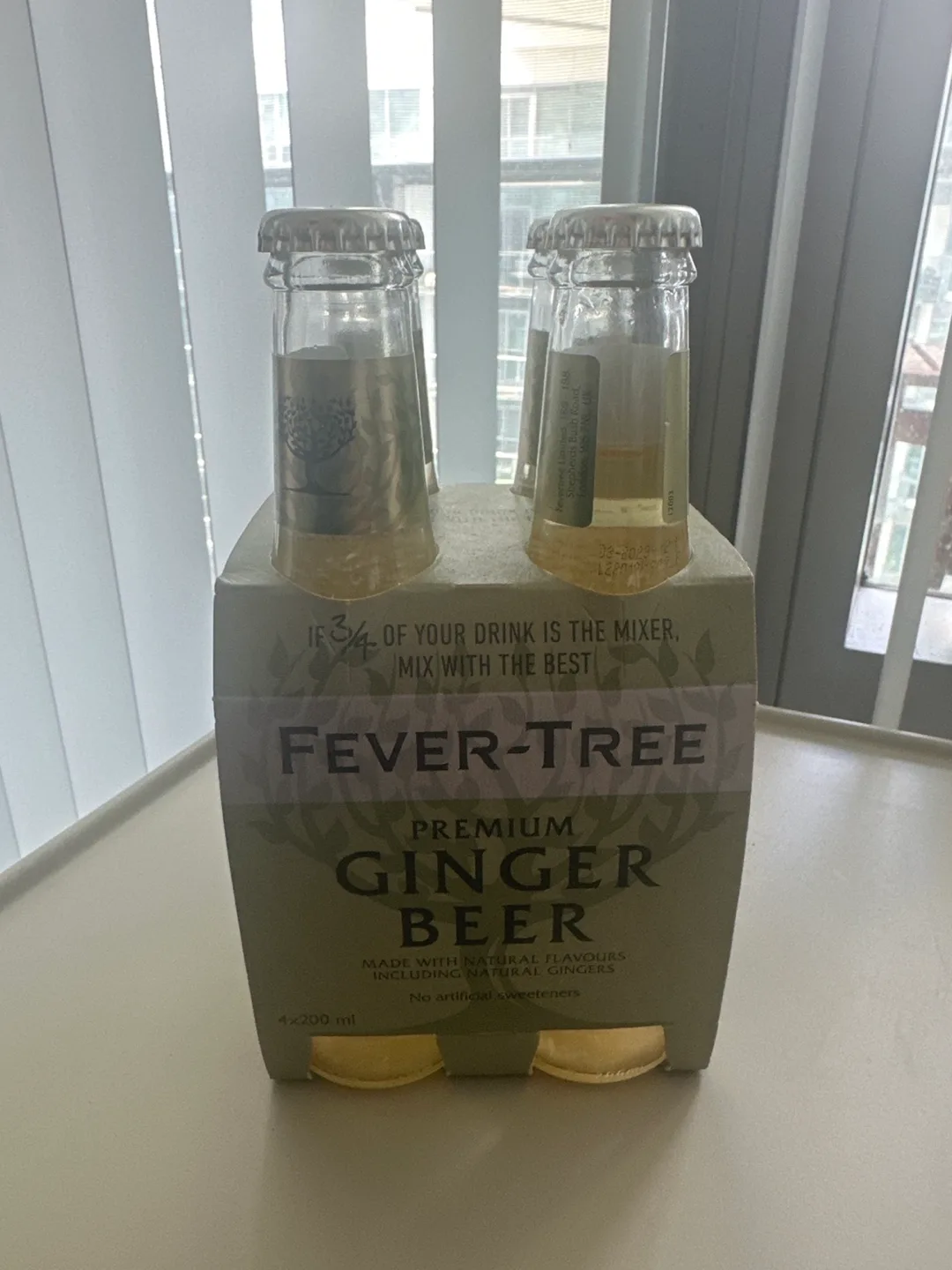 Fever-Tree Premium Ginger Beer (4 x 200ml) image indicator(2)