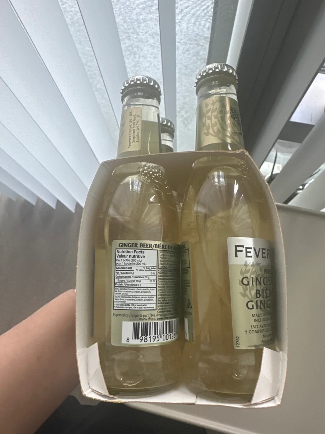 Fever-Tree Premium Ginger Beer (4 x 200ml) image indicator(3)