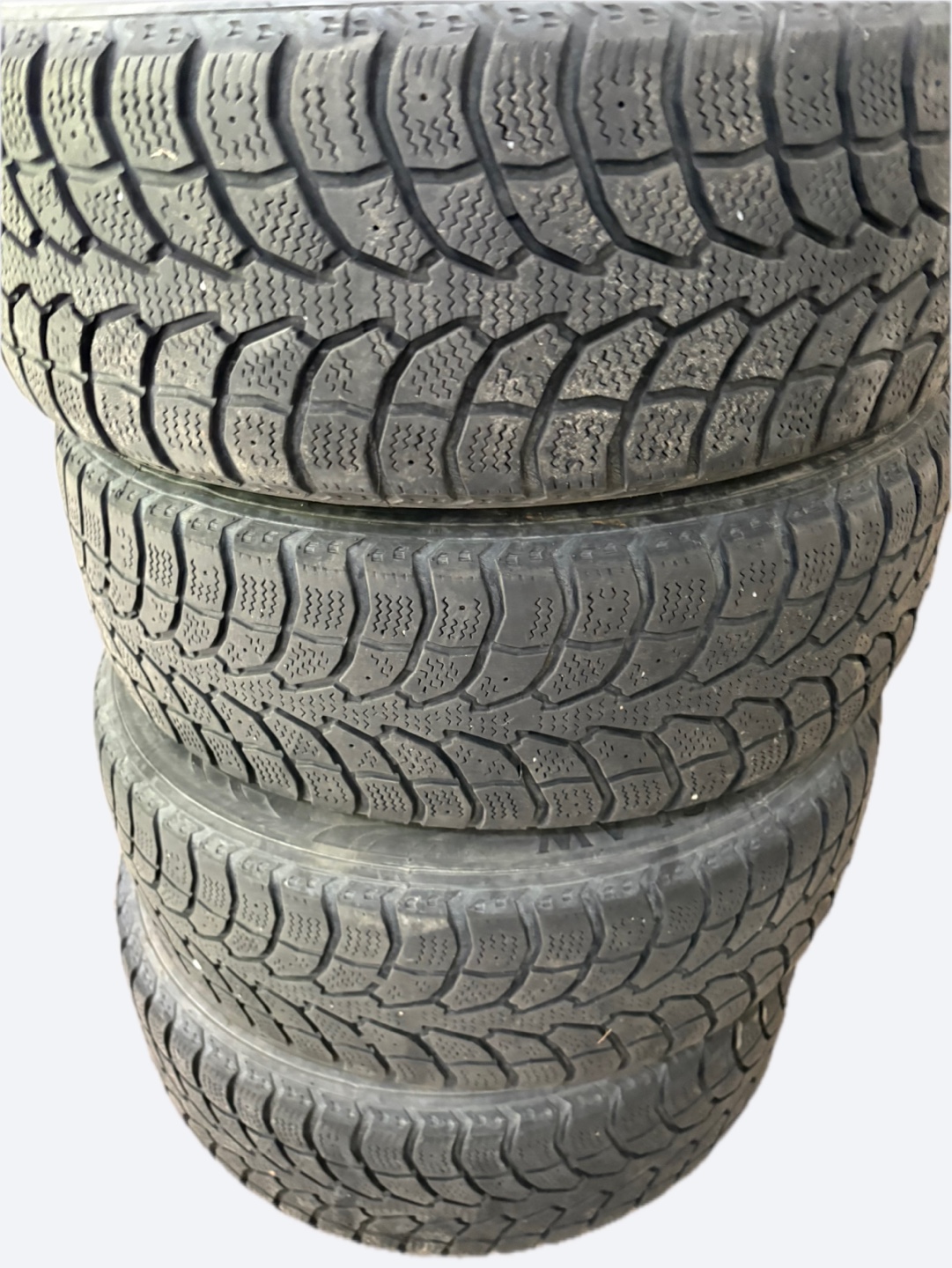 4 Winter Tires on Steel Rims - photo 2