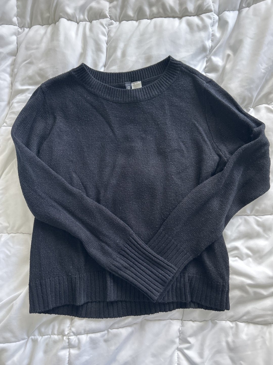 H&M Black Knit Sweater