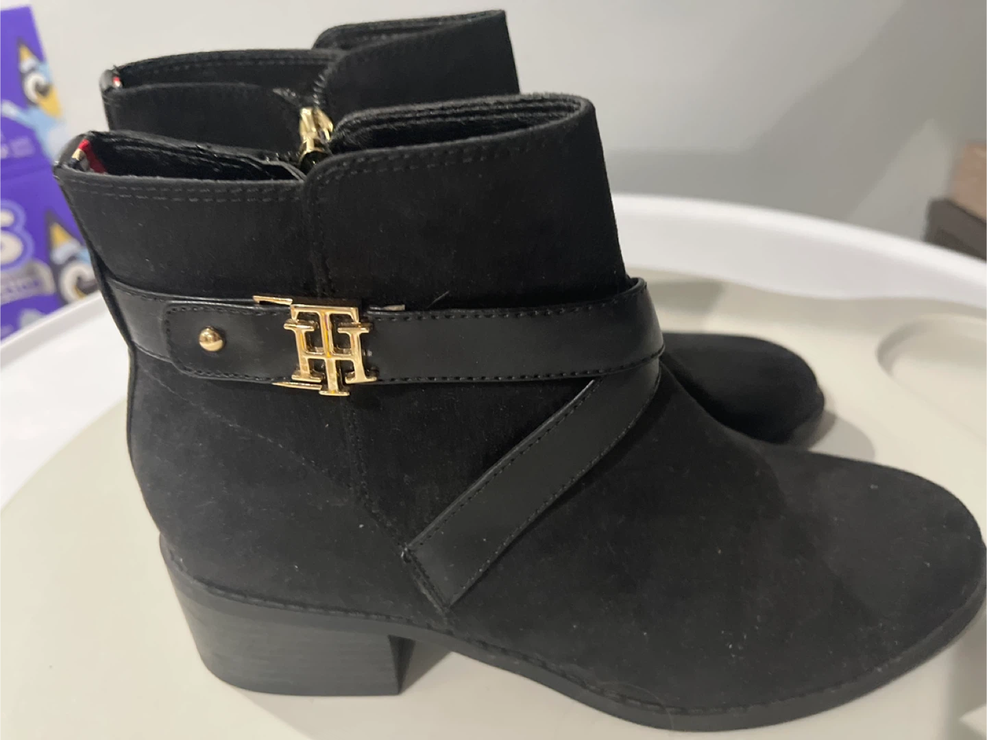 Tommy Hilfiger Black Ankle Boots - photo 2