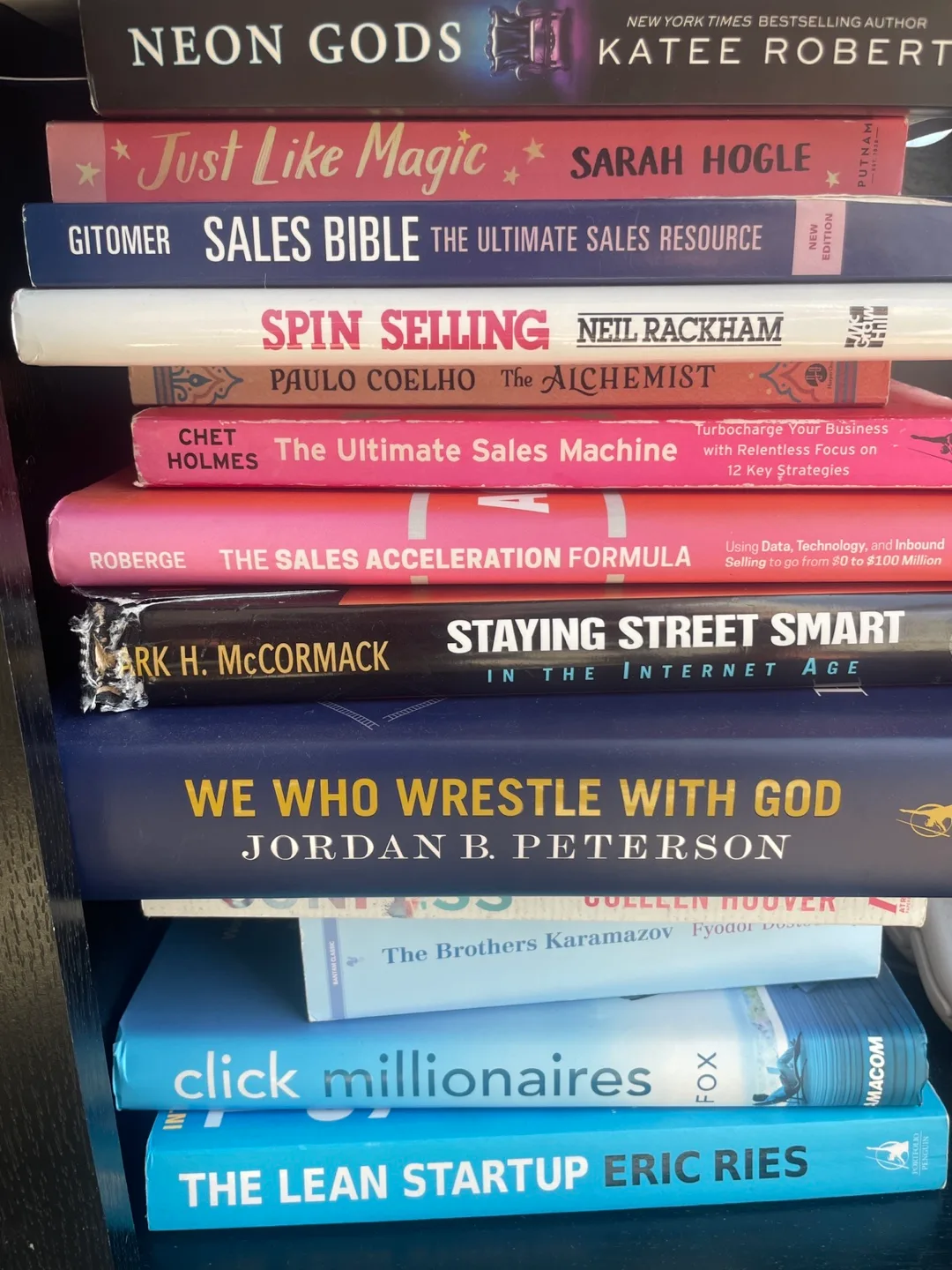 Books: Sales, Business, Novels, Philosophy