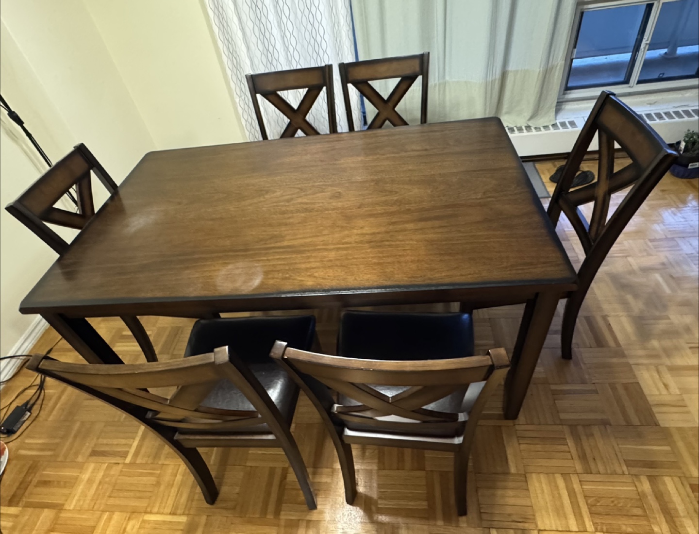 Dining Table Set with 6 Chairs - photo 2