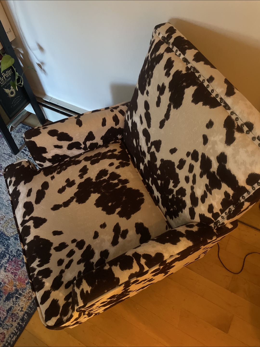 Cow Print Accent Chairs - photo 3