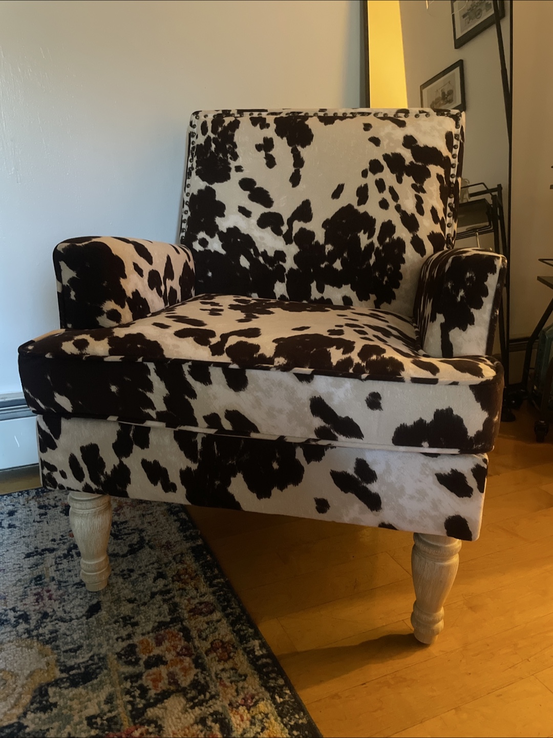 Cow Print Accent Chairs - photo 2