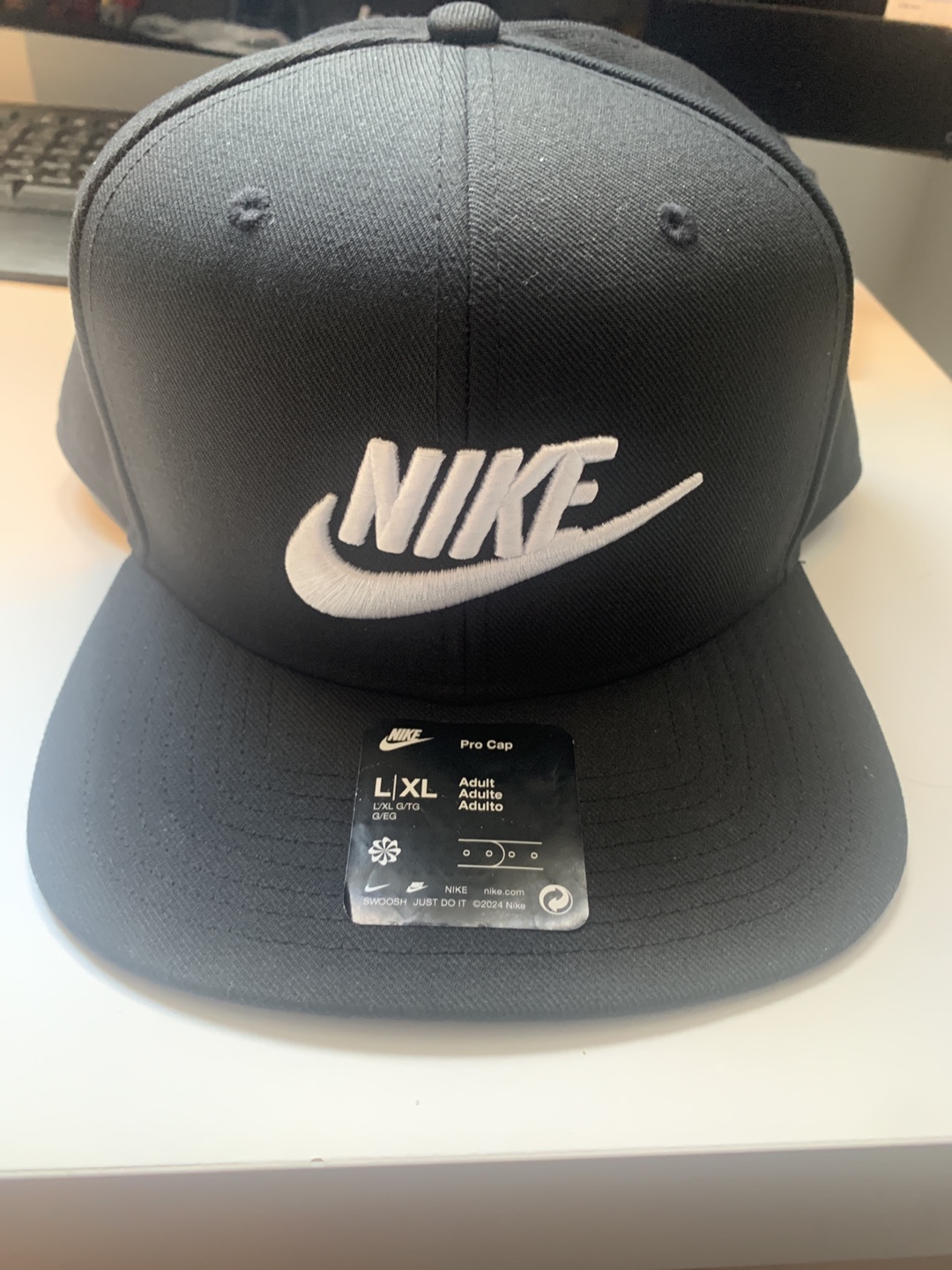 Nike Pro Cap - Black, Size L/XL