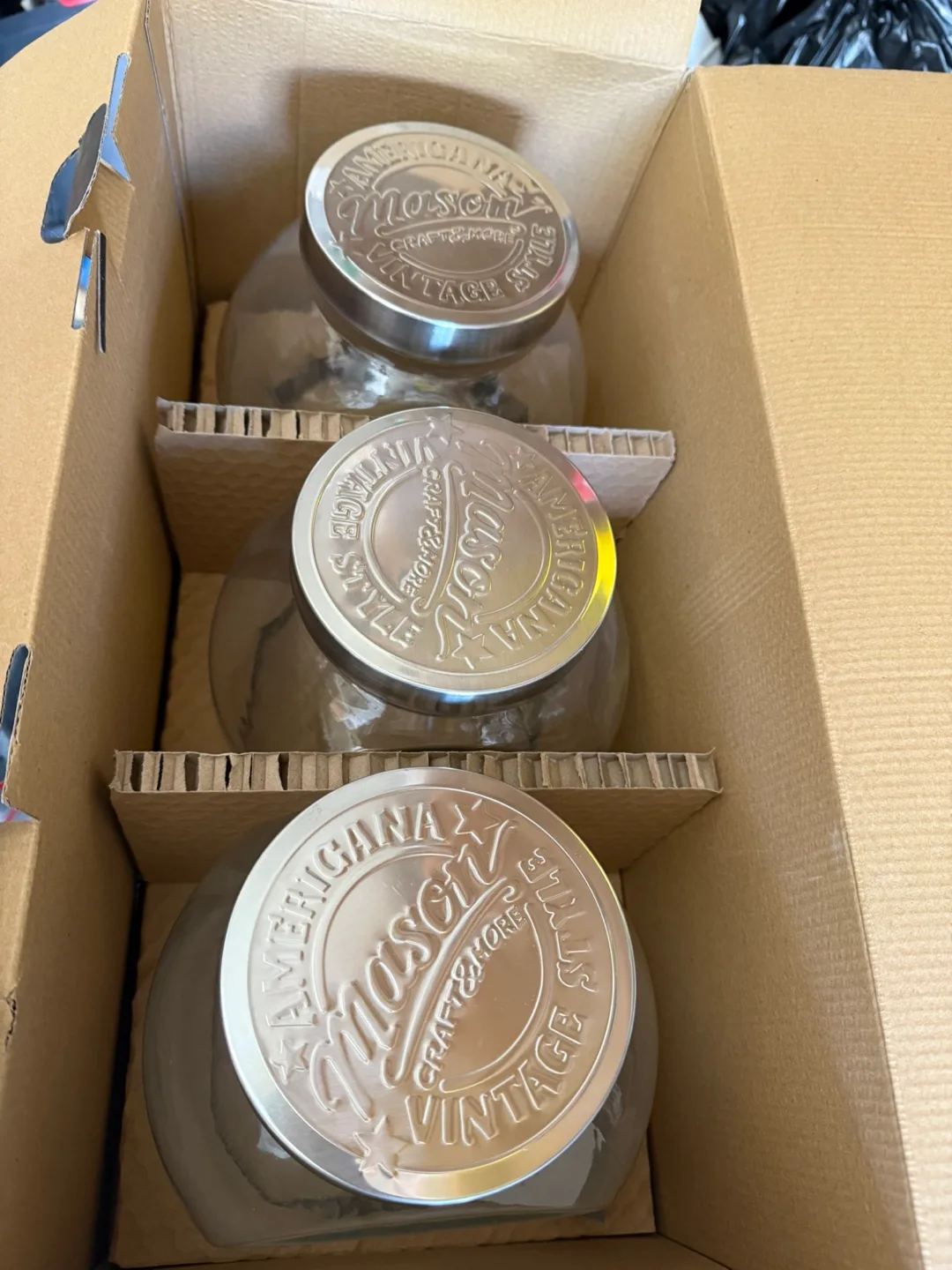 Americana Mason Craft & More Vintage Style Canisters image indicator(4)