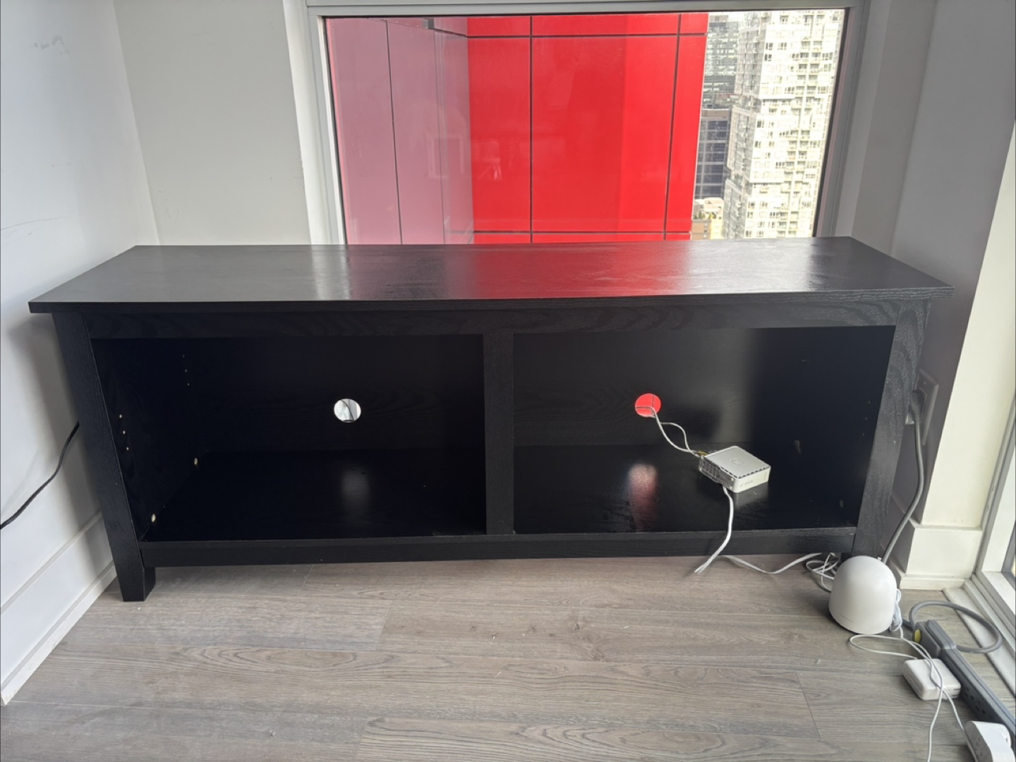 Black TV Stand