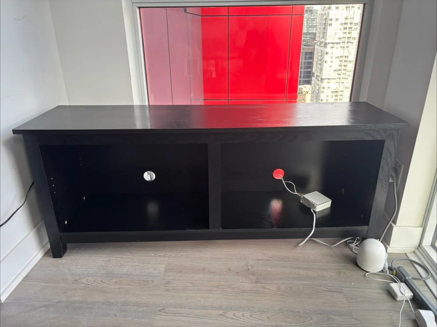 Black TV Stand
