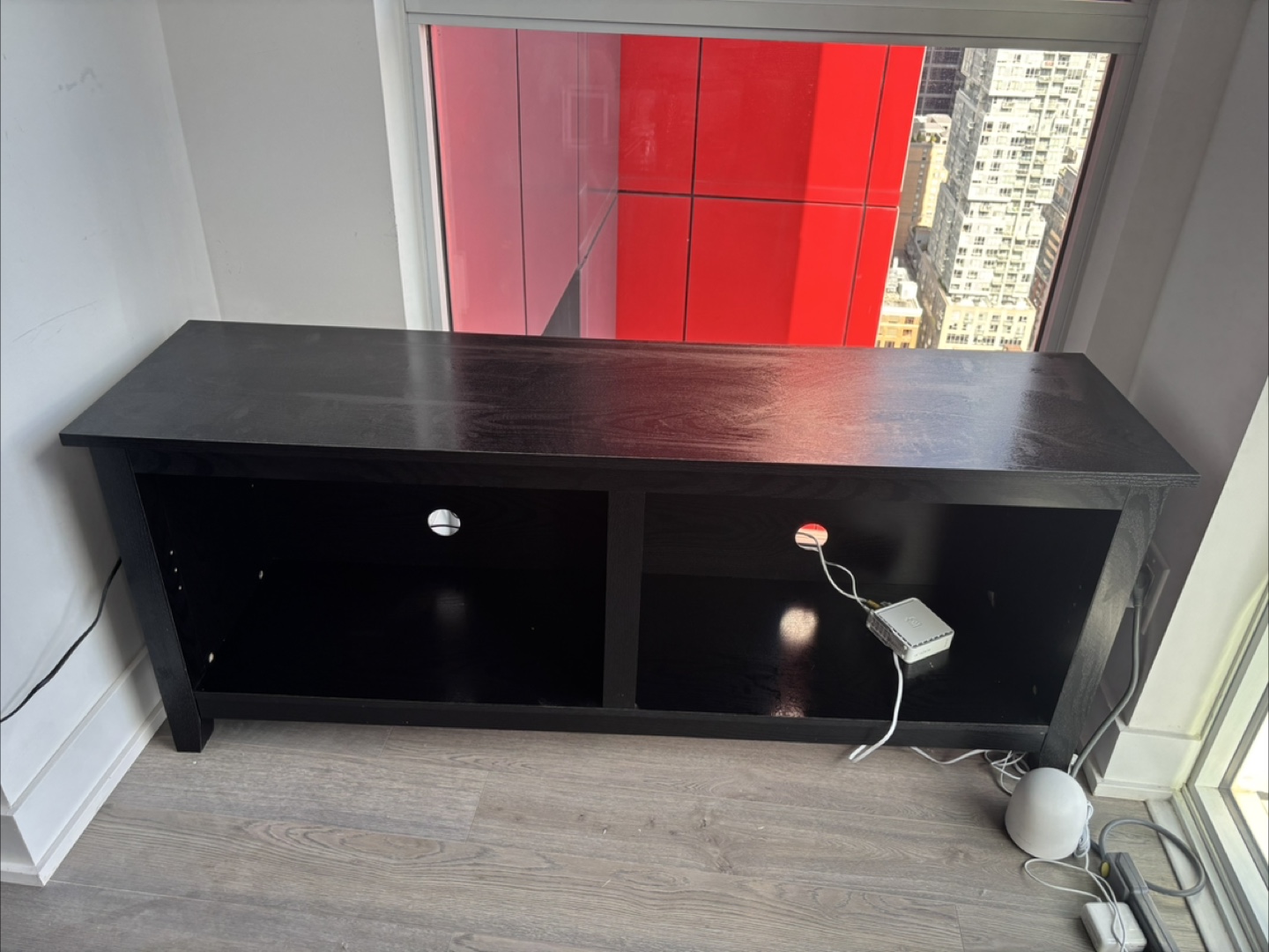 Black TV Stand - photo 2