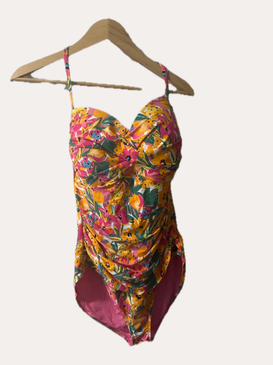 Anne Cole Floral One-Piece Swimsuit - Size 16