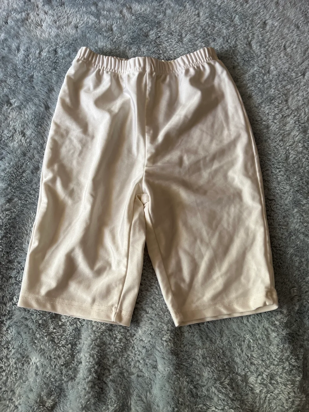 White Biker Shorts thumbnail