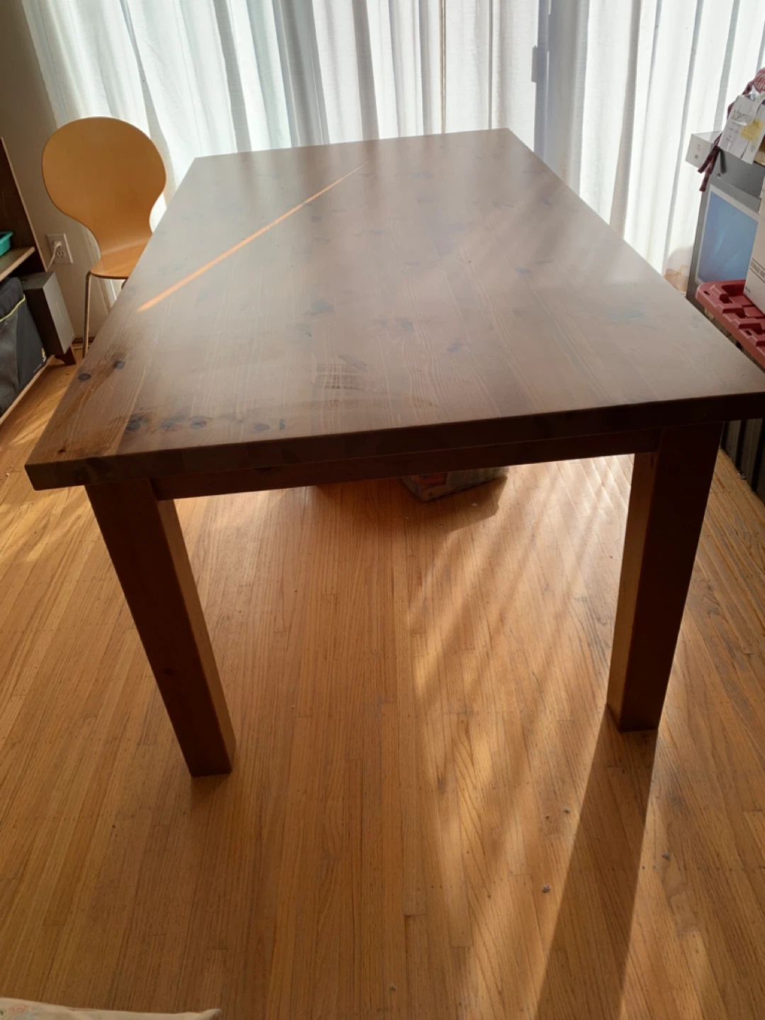 Wooden Dining Table & Chairs Set