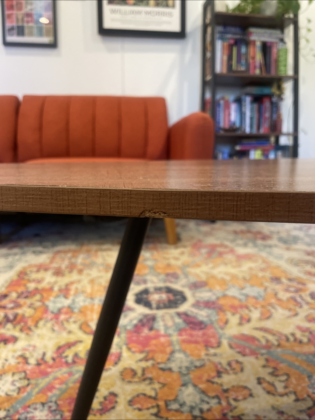 Teardrop Wood Coffee Table - photo 3