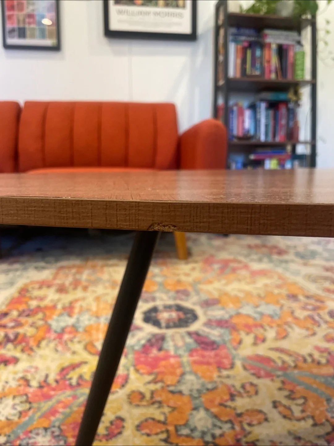 Teardrop Wood Coffee Table image indicator(3)