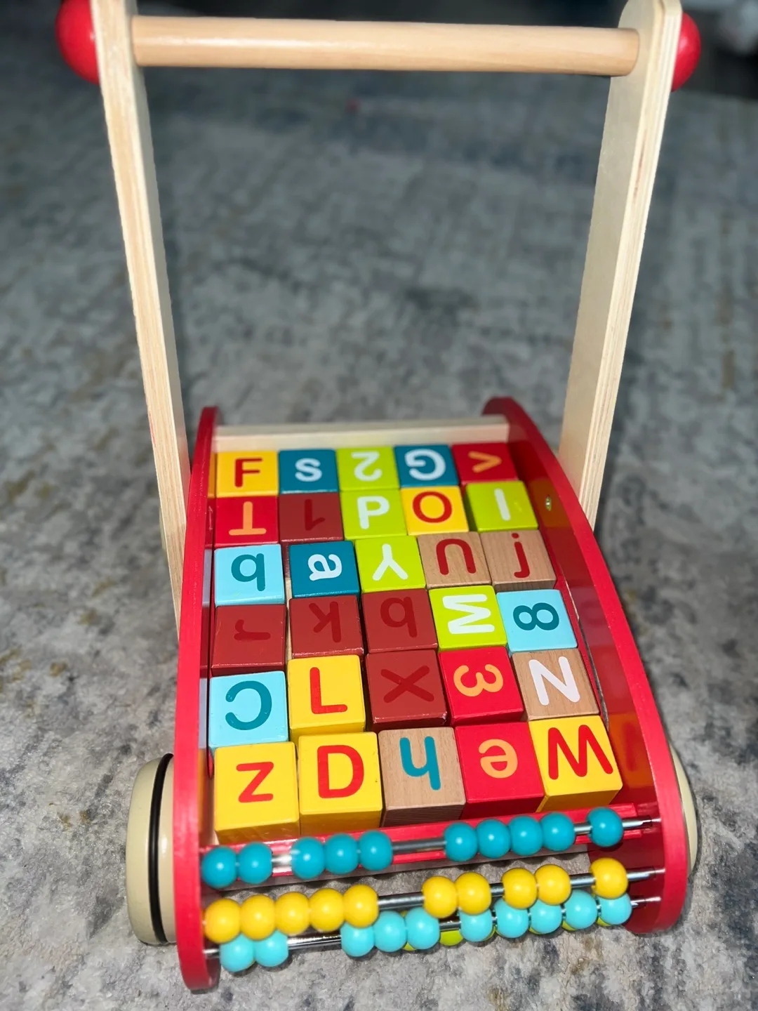 Janod Baby Walker with Blocks image indicator(5)