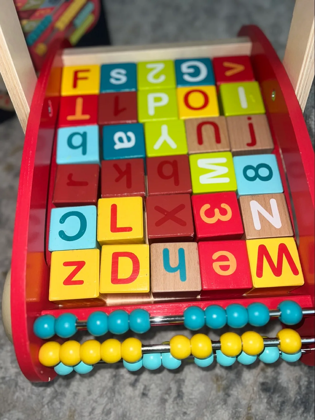 Janod Baby Walker with Blocks image indicator(4)