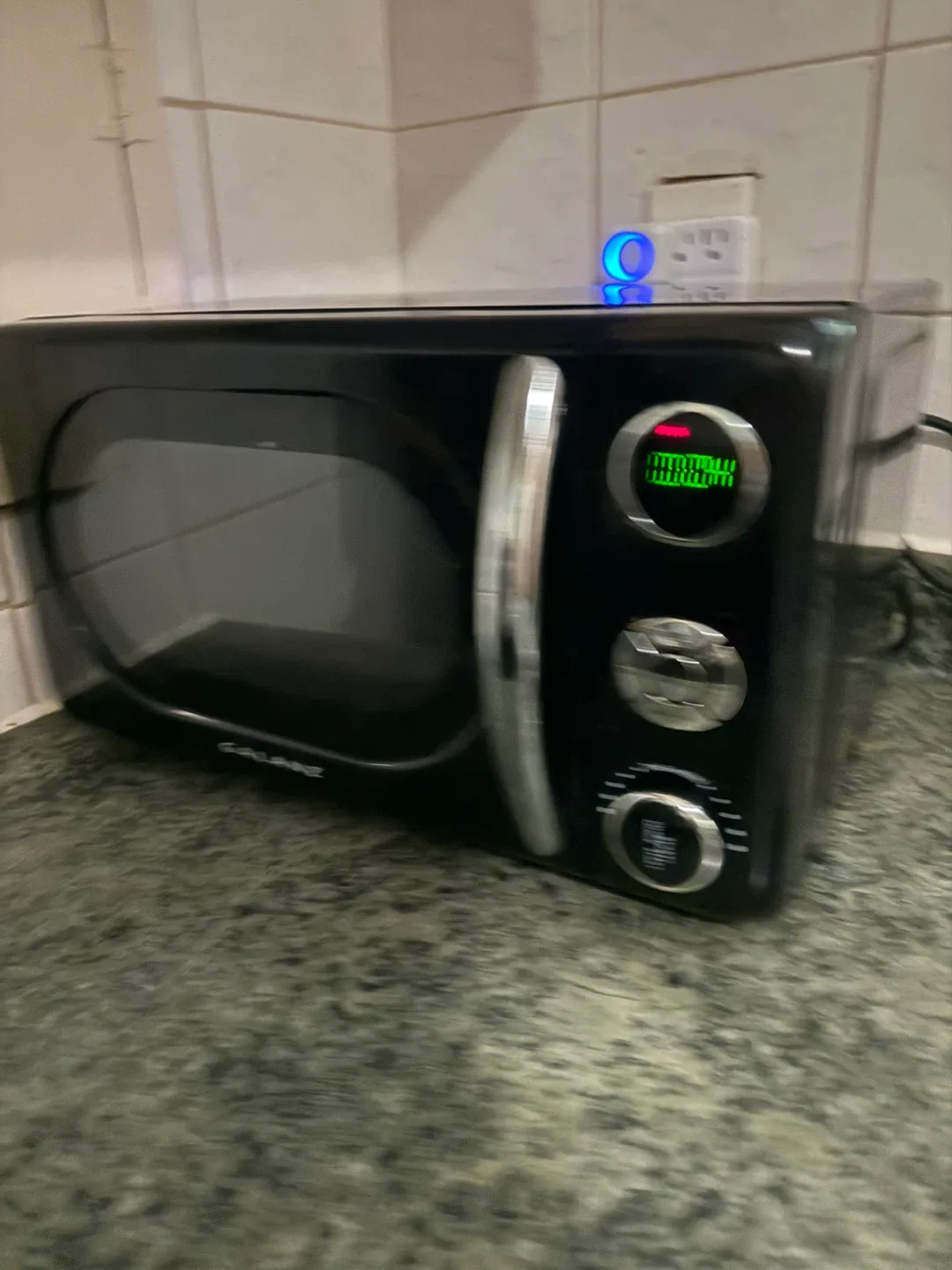 Galanz Retro Microwave Oven - Black