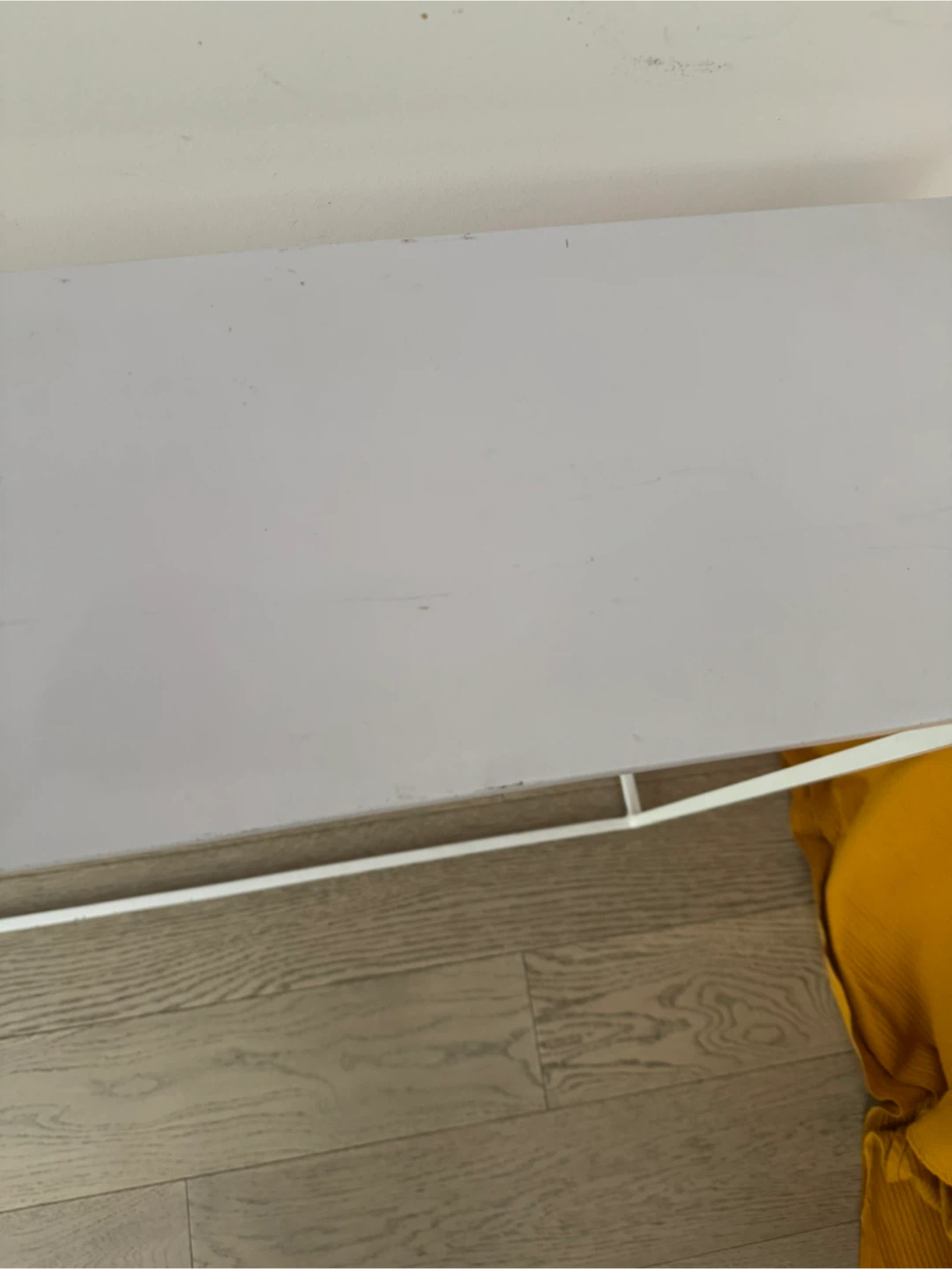 White Console Table CB2 - photo 4