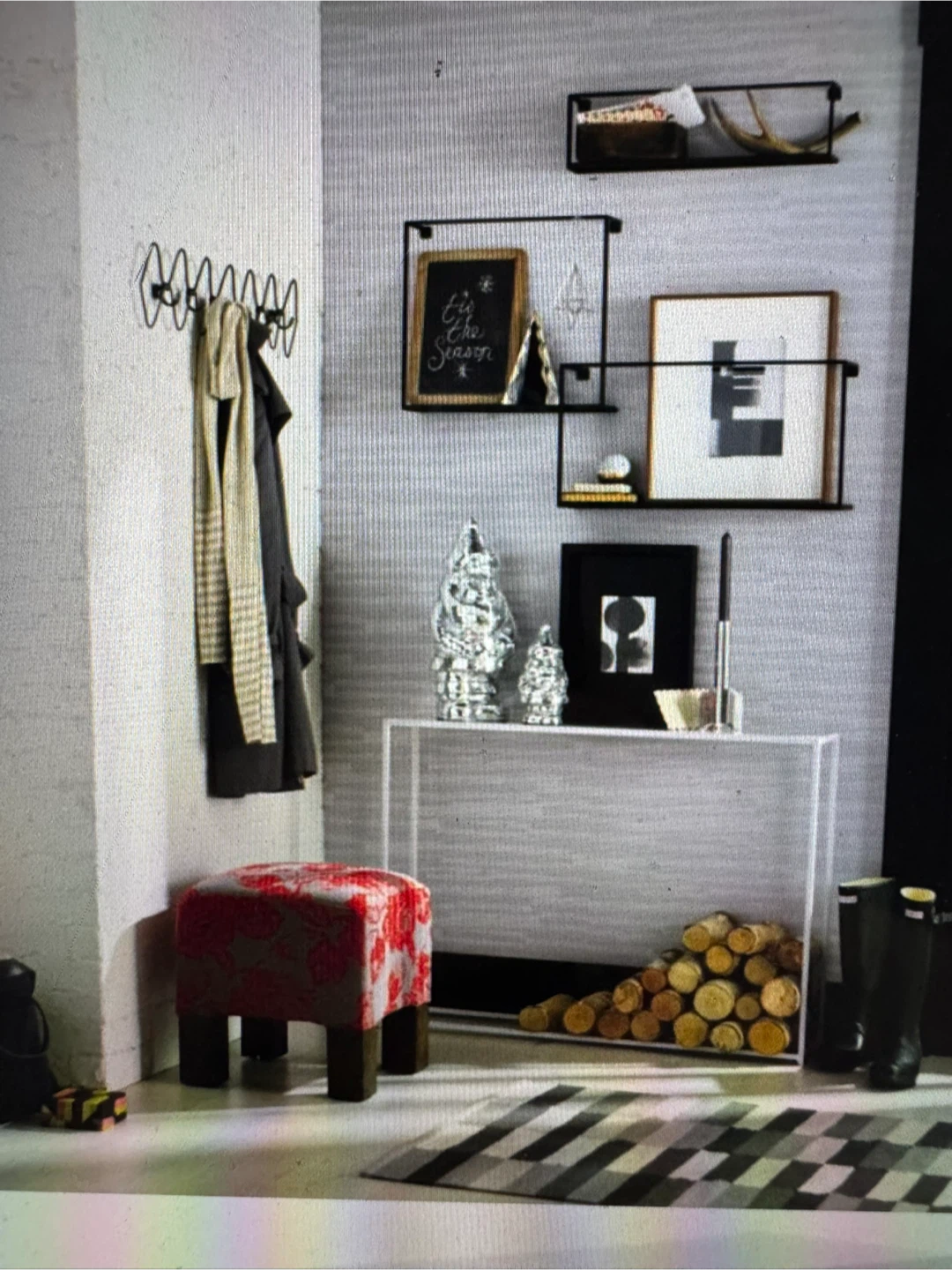 White Console Table CB2 - photo 2
