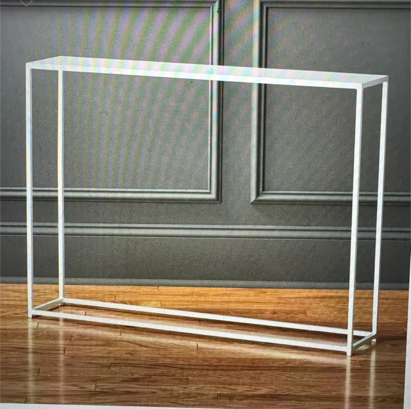 White Console Table CB2 image indicator(3)