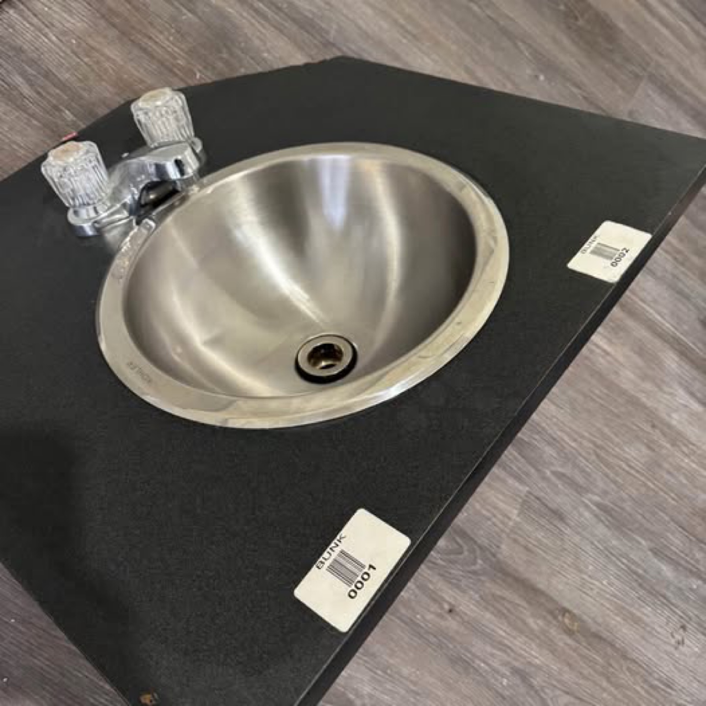 Kohler Stainless Steel Sink with Faucet